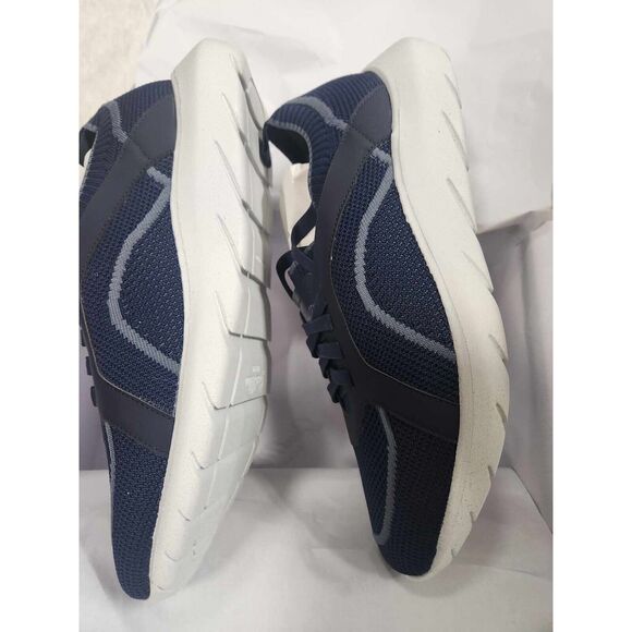 Good Man Brand GMB Knit Trainer Sneakers Sky Captain Blue Sz 9 Italy MSRP $298